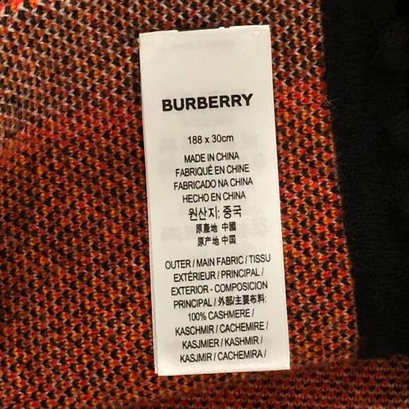Burberry 188*30cm - Picture 6 of 8